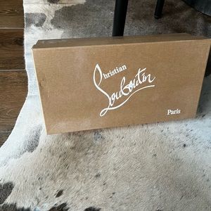 Christian Louboutin spike flats